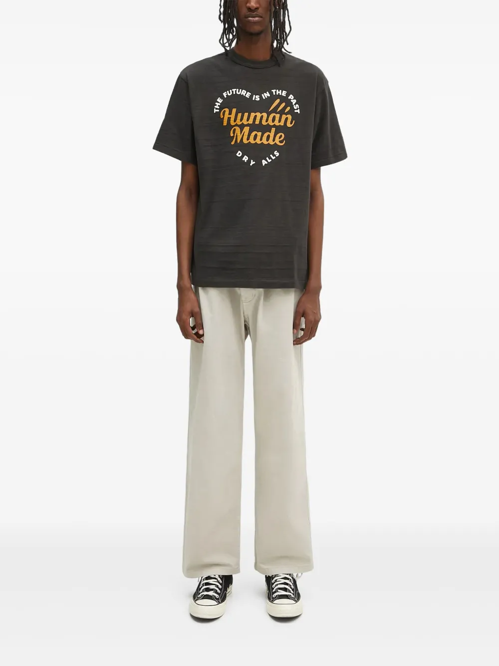 Футболка с графичным принтом Human Made, черный 
Футболка с графичным принтом Human Made, черный