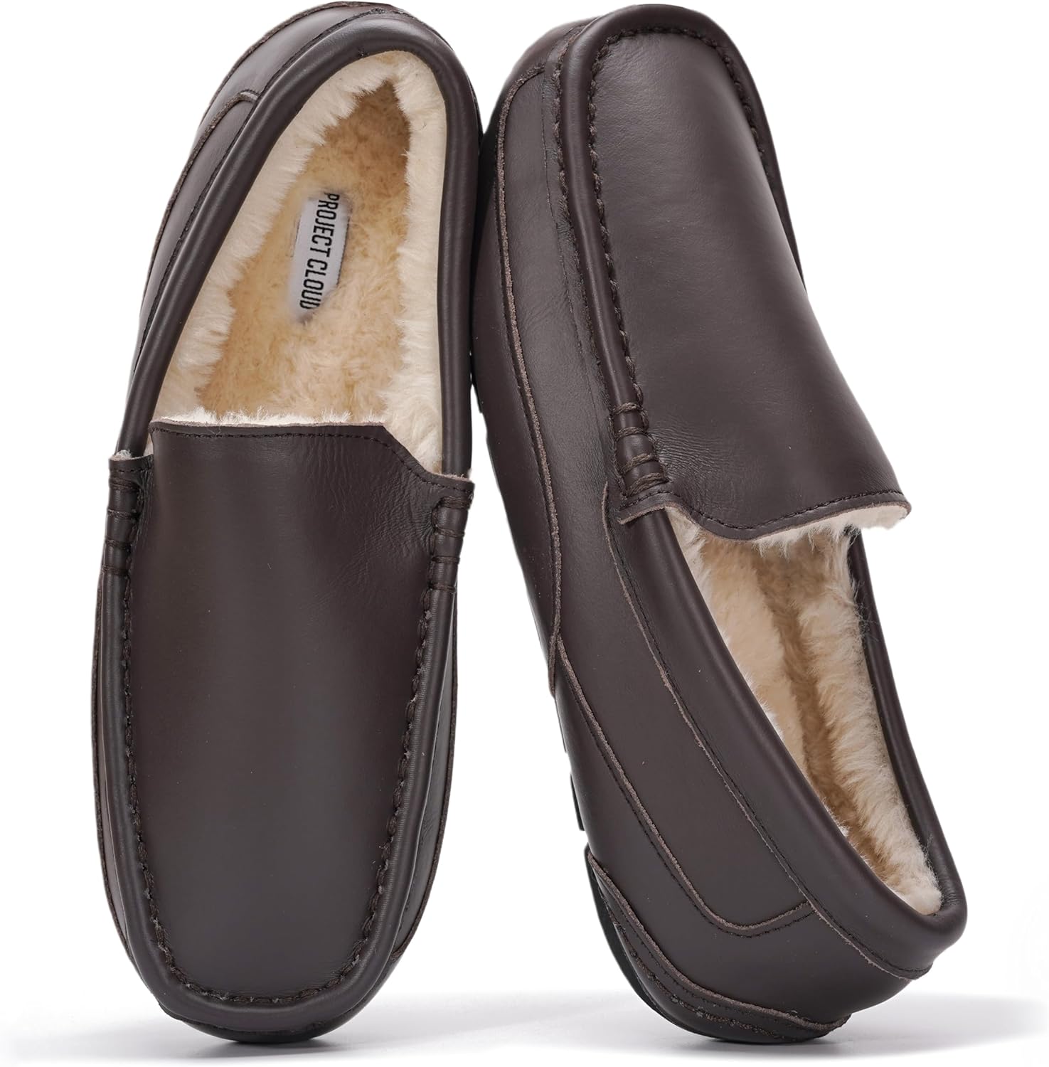 Мужские тапочки Project Cloud из 100 натуральной кожи с стелькой из пены с эффектом памяти - нескользящие и легкие тапочки для дома и улицы для мужчин (Oswin), коричневый/шоколадный
Мужские тапочки Project Cloud из 100 натуральной кожи с стелькой из пены с эффектом памяти - нескользящие и легкие тапочки для дома и улицы для мужчин (Oswin), коричневый/шоколадный