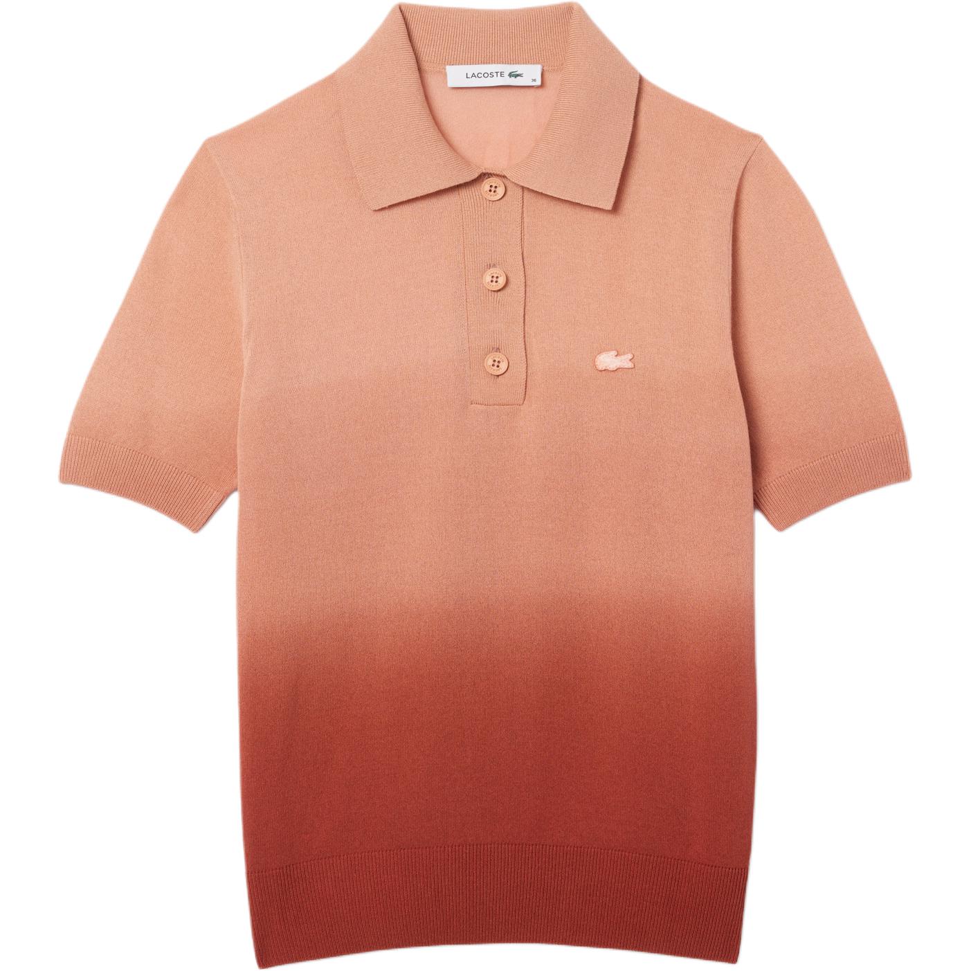 Женская поло LACOSTE, оранжевый
Женская поло LACOSTE, оранжевый