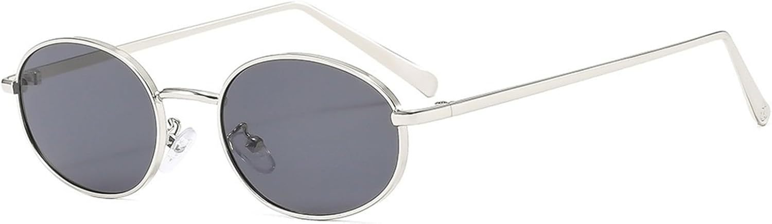 Ретро овальные солнцезащитные очки в стиле хип-хоп для мужчин и женщин, для занятий спортом на открытом воздухе, для вождения, декоративные солнцезащитные очки Generic, Silver
Ретро овальные солнцезащитные очки в стиле хип-хоп для мужчин и женщин, для занятий спортом на открытом воздухе, для вождения, декоративные солнцезащитные очки Generic, Silver