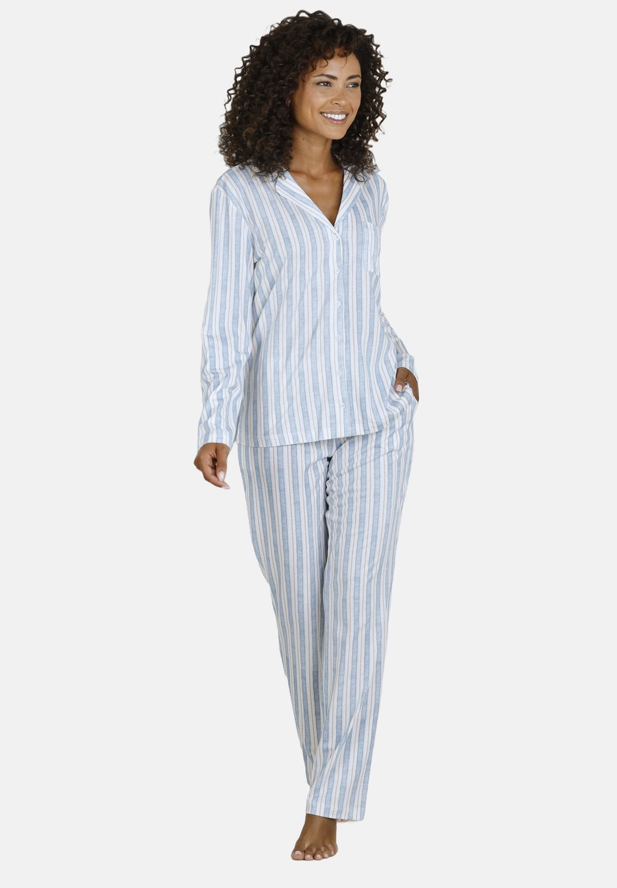 Пижамный комплект Vivance SET, Blau Rosa Gestreift/Blue
Пижамный комплект Vivance SET, Blau Rosa Gestreift/Blue