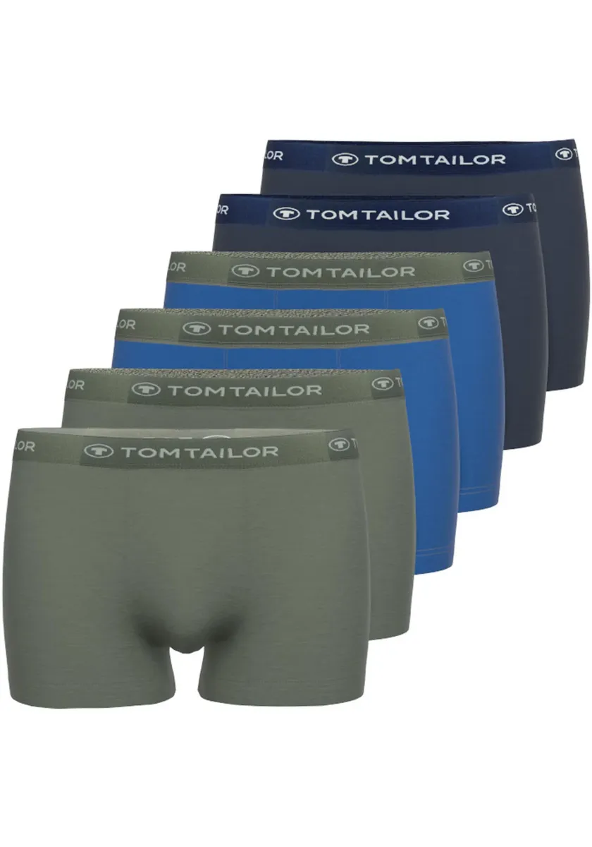 Трусы на бедрах TOM TAILOR (6 шт.), с широким поясом с логотипом, цвет Blau-Mittel-Multicolor
Трусы на бедрах TOM TAILOR (6 шт.), с широким поясом с логотипом, цвет Blau-Mittel-Multicolor
