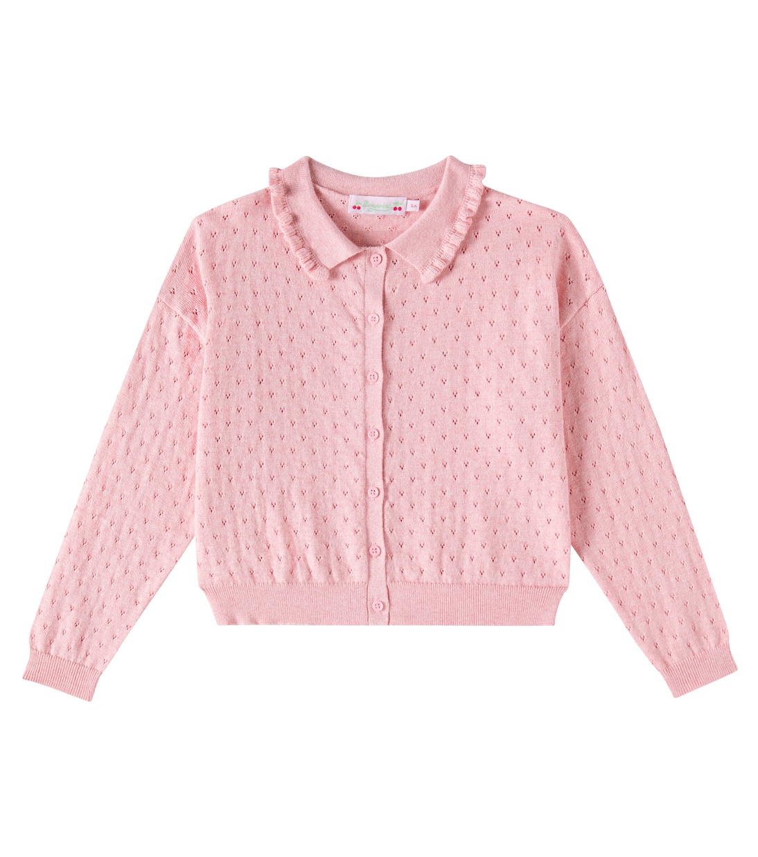 Хлопковый кардиган Elietta Bonpoint, Rose Fard
Хлопковый кардиган Elietta Bonpoint, Rose Fard