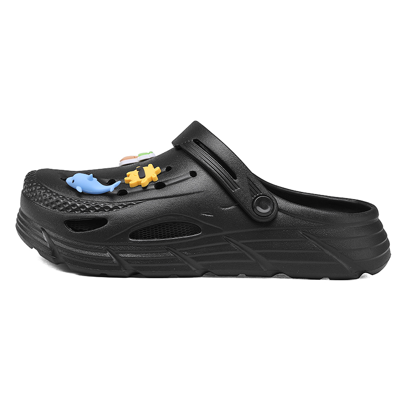 CHAOPAISHA Клоги унисекс черные, цвет Black
CHAOPAISHA Клоги унисекс черные, цвет Black