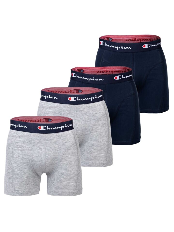 Боксеры Champion short 4er Pack, цвет grau/marine
Боксеры Champion short 4er Pack, цвет grau/marine