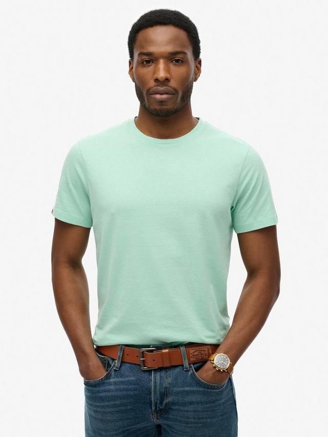 Классическая хлопковая футболка Essential Superdry, Spearmint Green
Классическая хлопковая футболка Essential Superdry, Spearmint Green