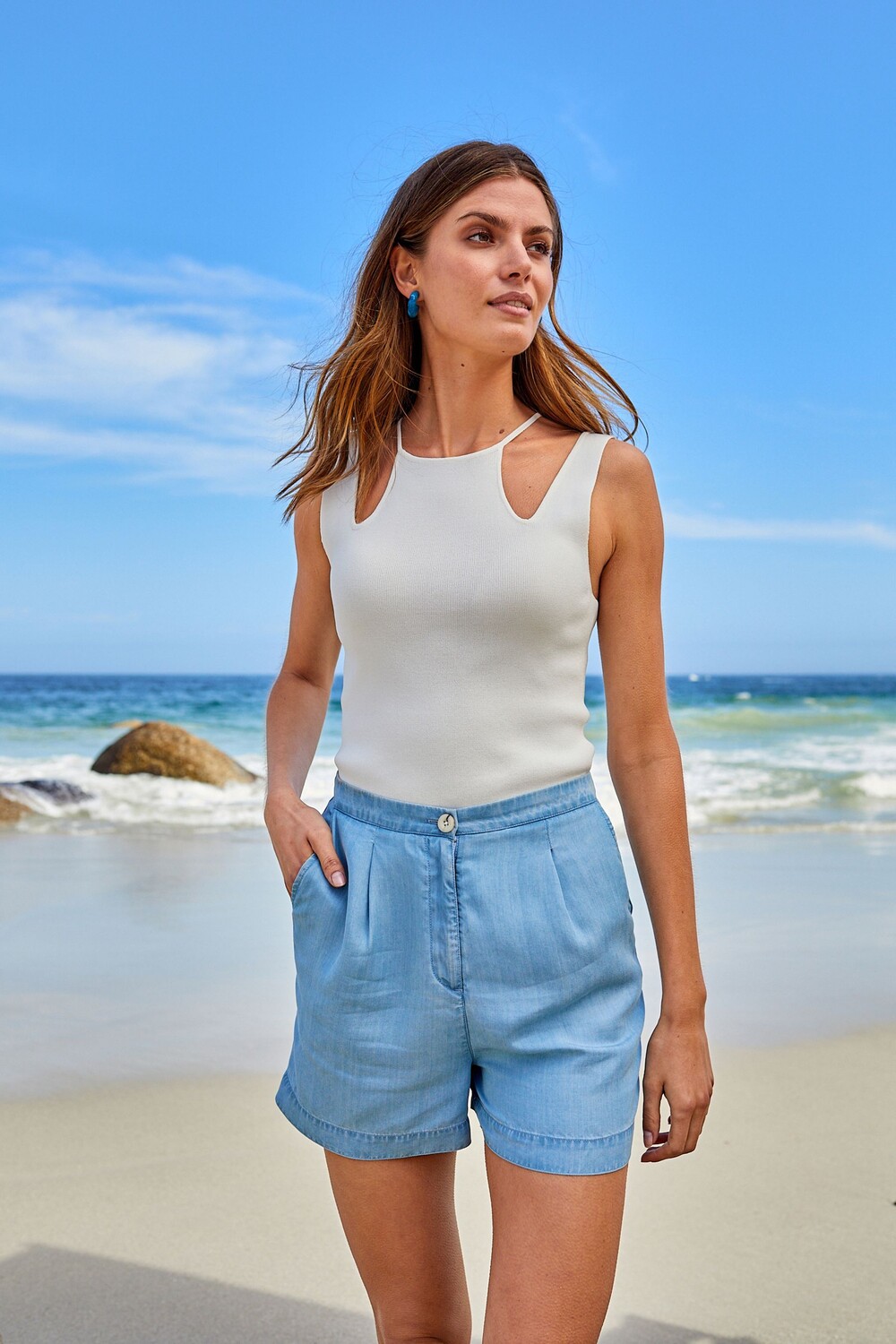 Шорты из ткани ТЕНСЕЛЬ Next, синий
Шорты из ткани ТЕНСЕЛЬ Next, синий