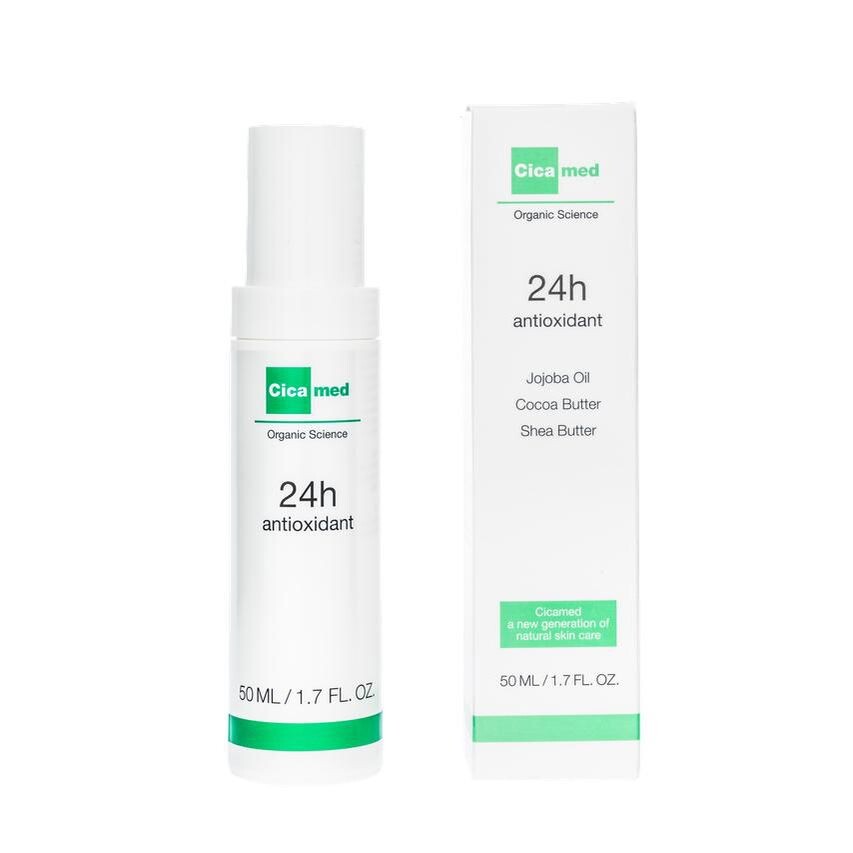 Увлажняющий крем для ухода за лицом 24h antioxidante crema facial Cicamed, 50 мл
Увлажняющий крем для ухода за лицом 24h antioxidante crema facial Cicamed, 50 мл