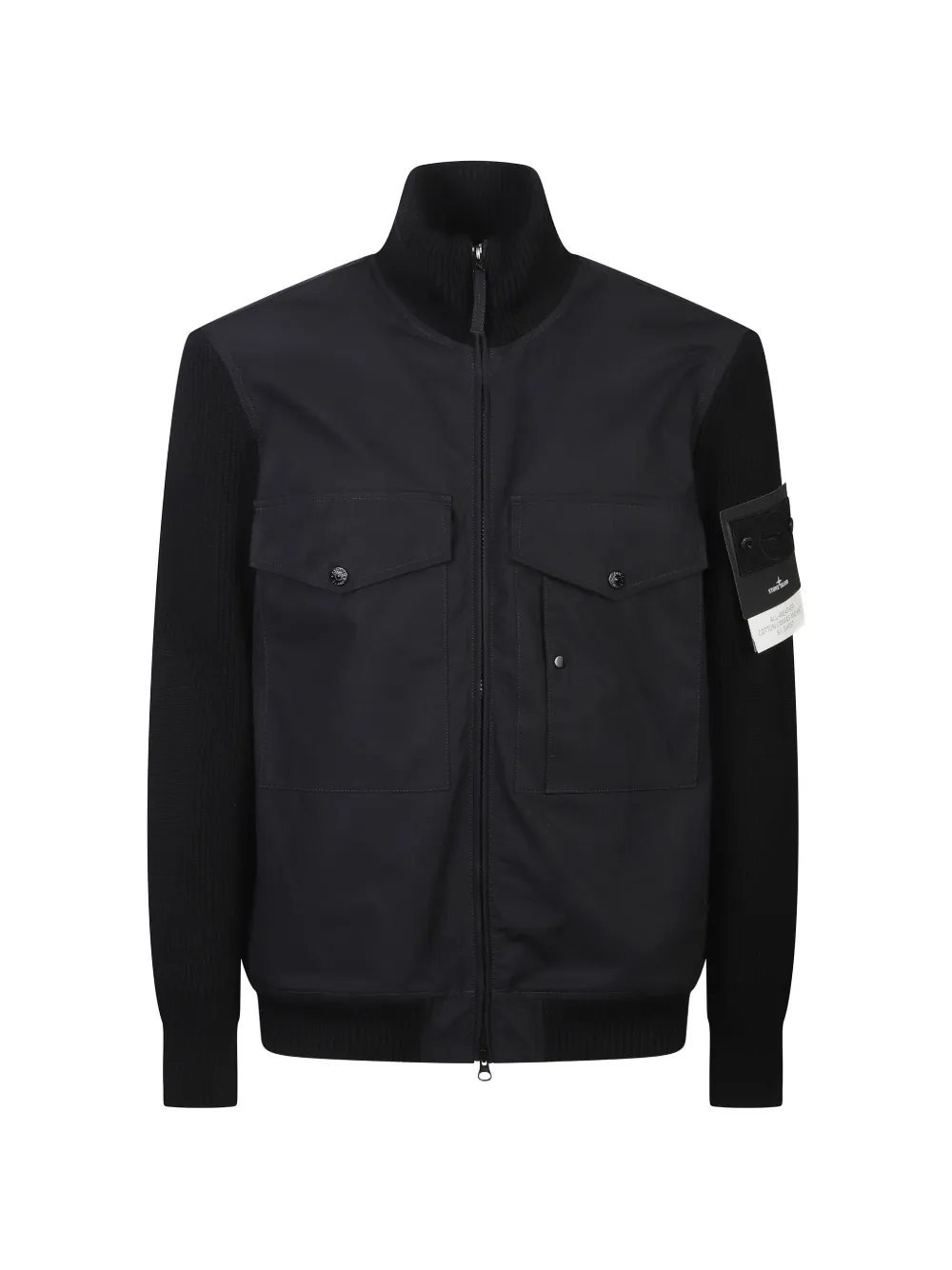 Куртка с панельным дизайном и клапанными карманами Stone Island, черный
Куртка с панельным дизайном и клапанными карманами Stone Island, черный