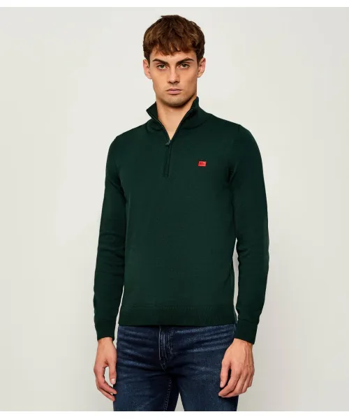 Свитер Сан-Квинтус-c Regular fit Hugo, зеленый
Свитер Сан-Квинтус-c Regular fit Hugo, зеленый