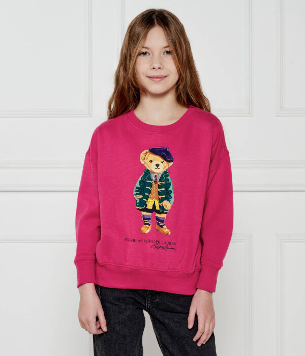 Свитшот детский Polo Ralph Lauren свободного кроя с принтом, розовый
Свитшот детский Polo Ralph Lauren свободного кроя с принтом, розовый