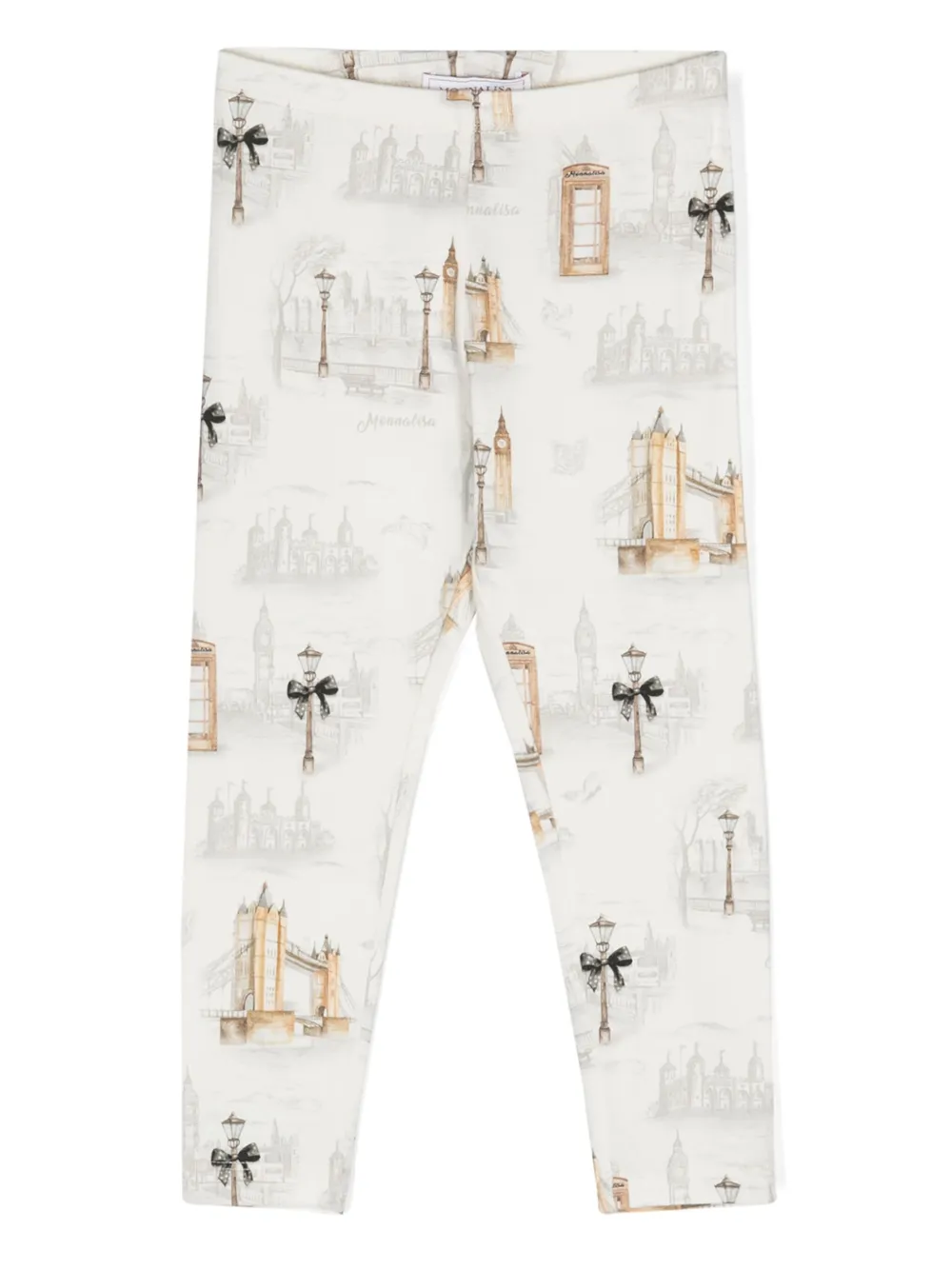 Леггинсы с графичным принтом Monnalisa, белый
Леггинсы с графичным принтом Monnalisa, белый