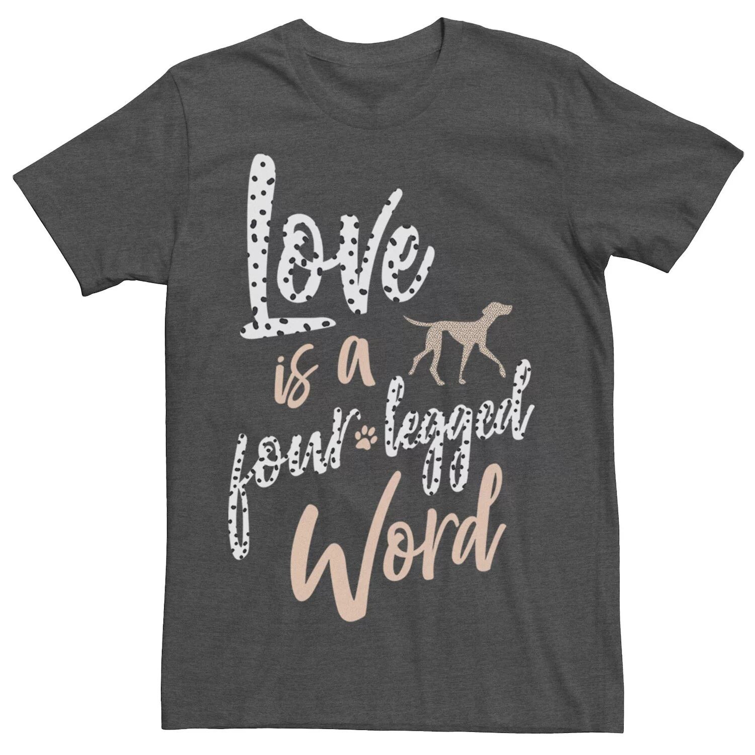 Мужская футболка Disney 101 далматинец с надписью «Любовь на четверых» Licensed Character
Мужская футболка Disney 101 далматинец с надписью «Любовь на четверых» Licensed Character