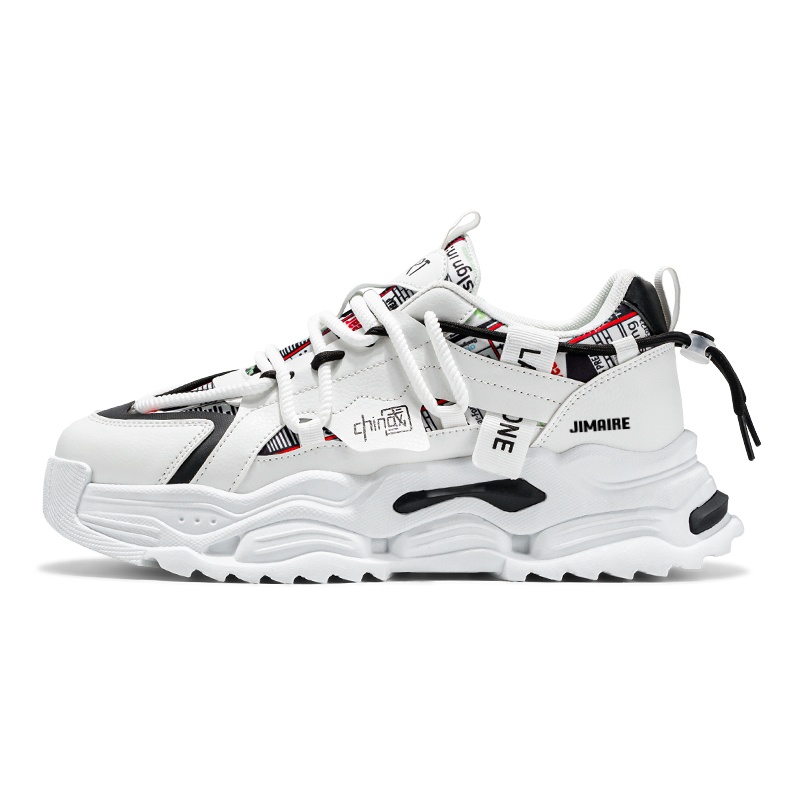 Низкие, массивные, нескользящие кроссовки для мужчин King Jinmai, White Black
Низкие, массивные, нескользящие кроссовки для мужчин King Jinmai, White Black