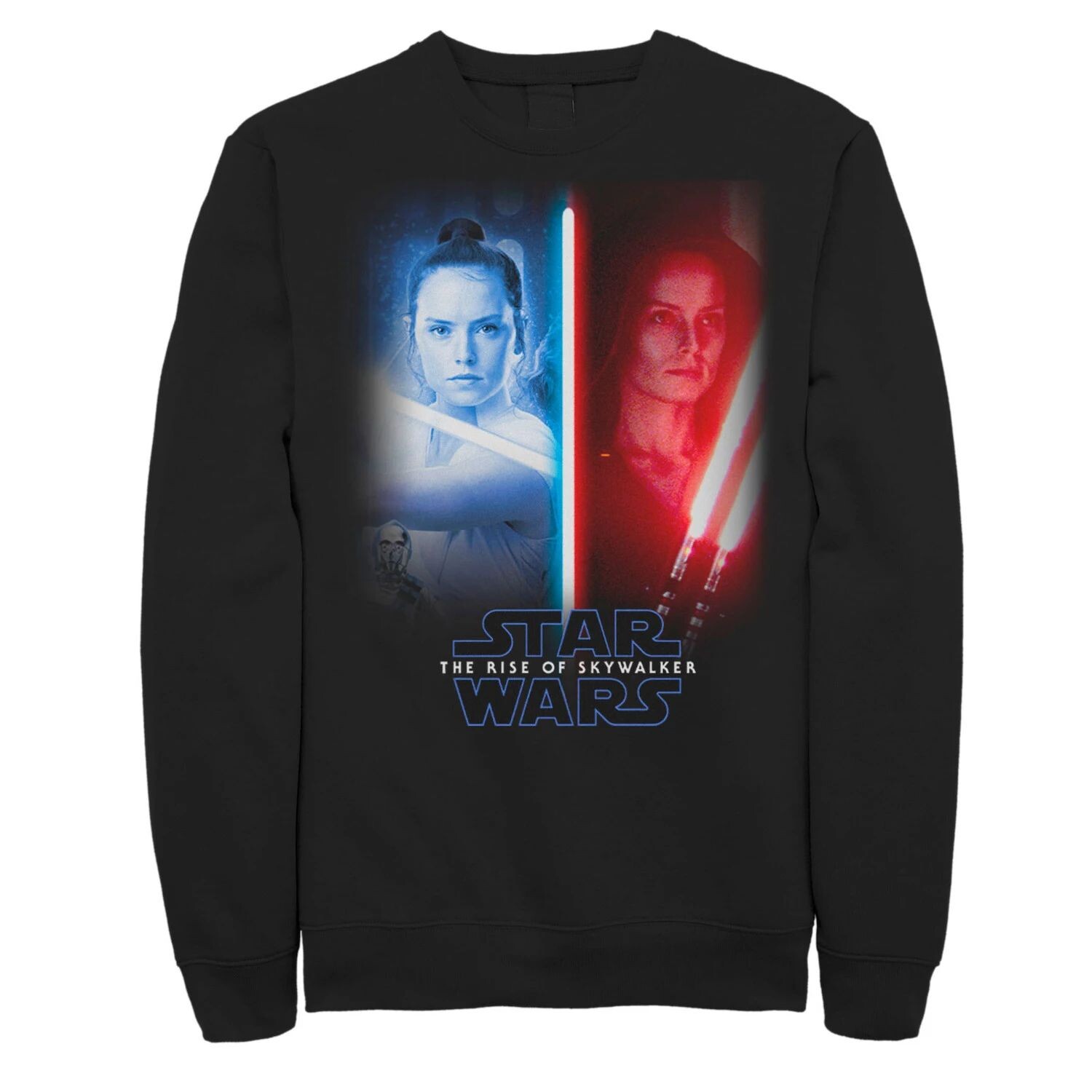 Мужской свитшот с разделенными вставками и портретным логотипом Rise Of Skywalker Star Wars
Мужской свитшот с разделенными вставками и портретным логотипом Rise Of Skywalker Star Wars