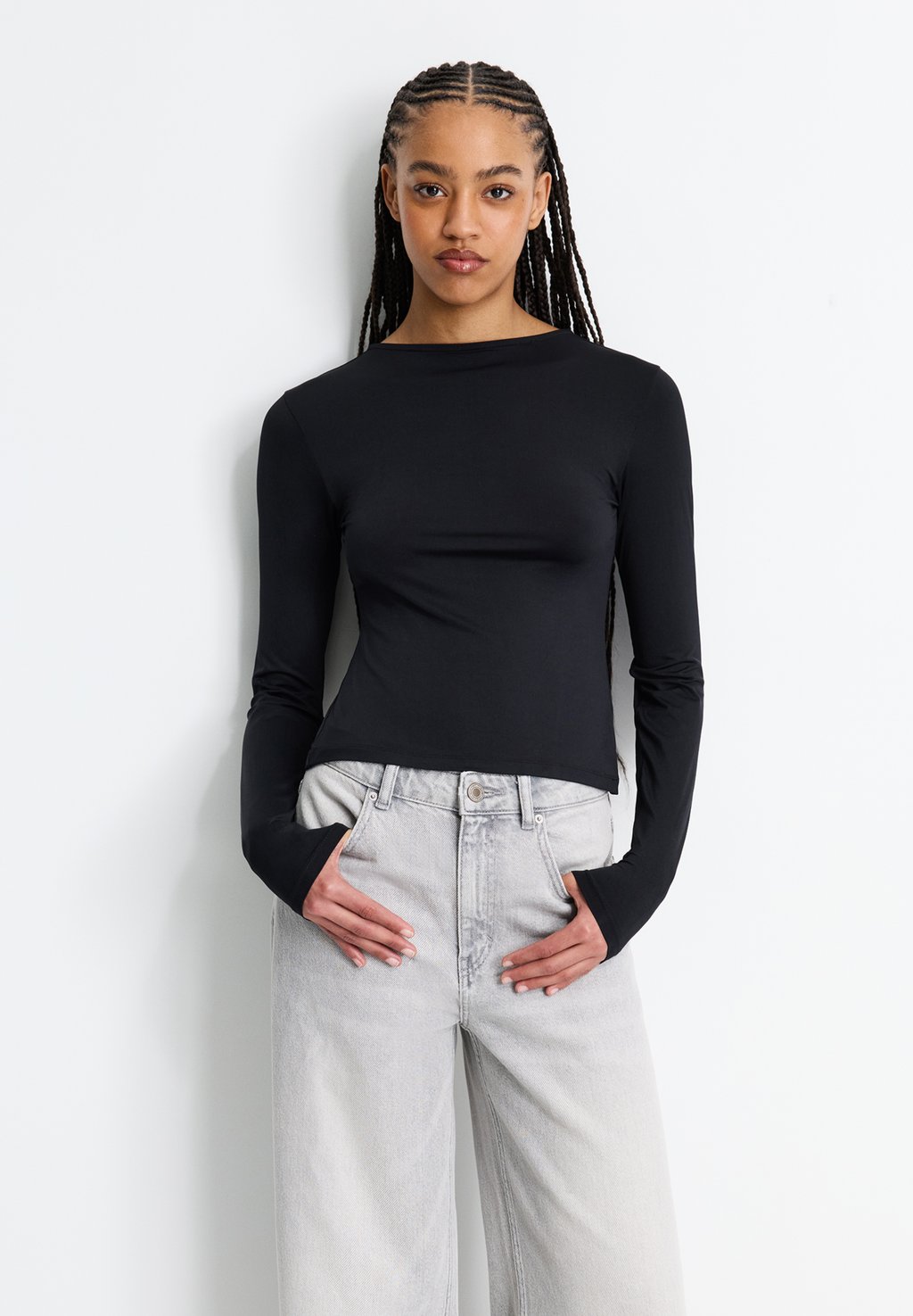 Топ с длинными рукавами WITH STRAPPY BACK PULL&BEAR, черный
Топ с длинными рукавами WITH STRAPPY BACK PULL&BEAR, черный