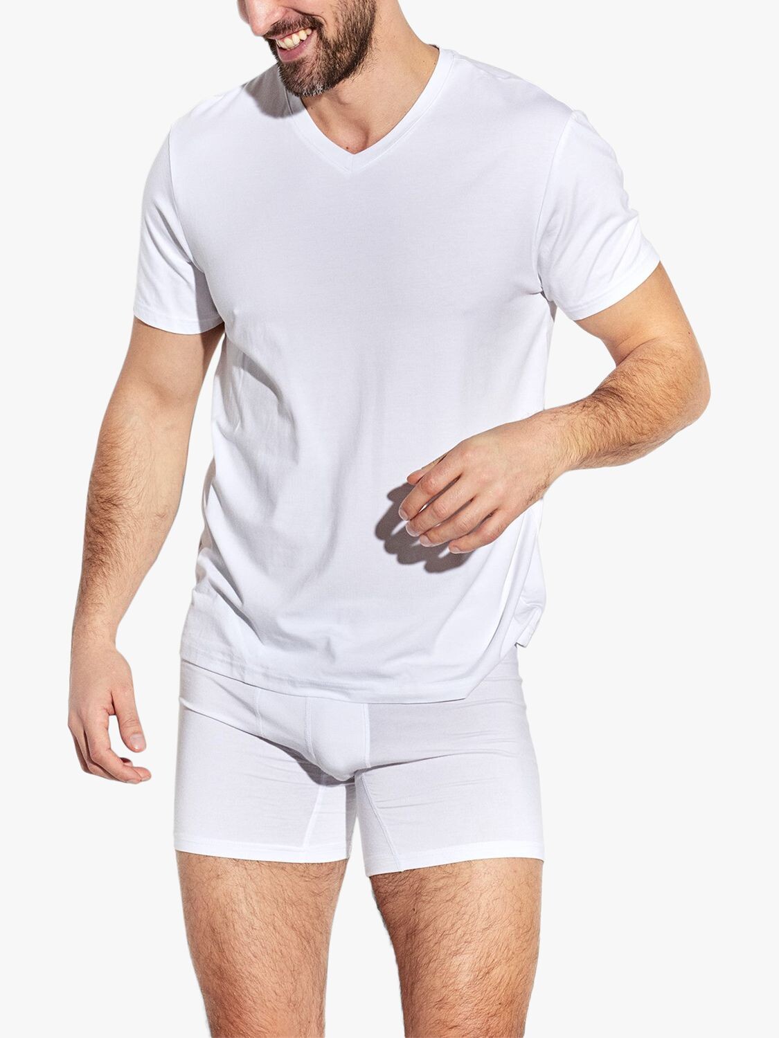 Футболка Eco Base из бамбука и органического хлопка с v-образным вырезом Panos Emporio, белый
Футболка Eco Base из бамбука и органического хлопка с v-образным вырезом Panos Emporio, белый