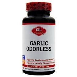 Olympian Labs Чеснок - без запаха 100 софтгелей
Olympian Labs Чеснок - без запаха 100 софтгелей