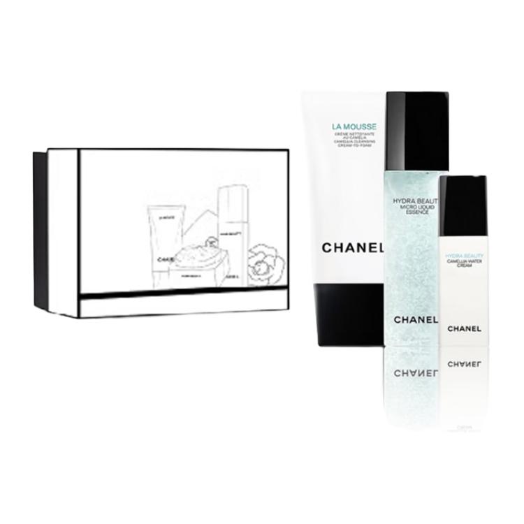 CHANEL Набор для ухода за кожей Camellia Cleanser+Toner увлажняющий и освежающий, увлажняющий очищающий комплект из трех предметов
CHANEL Набор для ухода за кожей Camellia Cleanser+Toner увлажняющий и освежающий, увлажняющий очищающий комплект из трех предметов