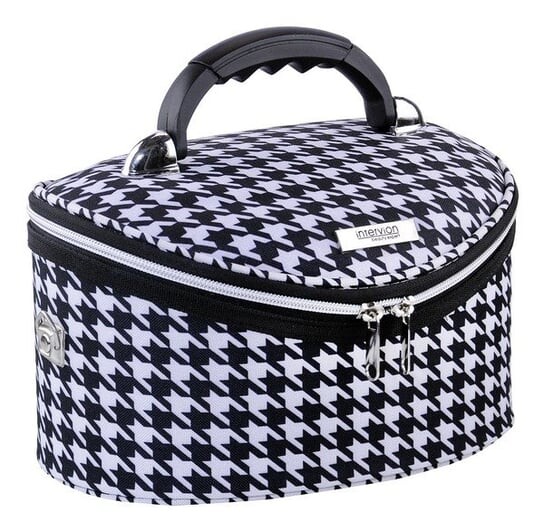 Косметичка среднего размера, узор «гусиные лапки» Inter-vion
Косметичка среднего размера, узор «гусиные лапки» Inter-vion