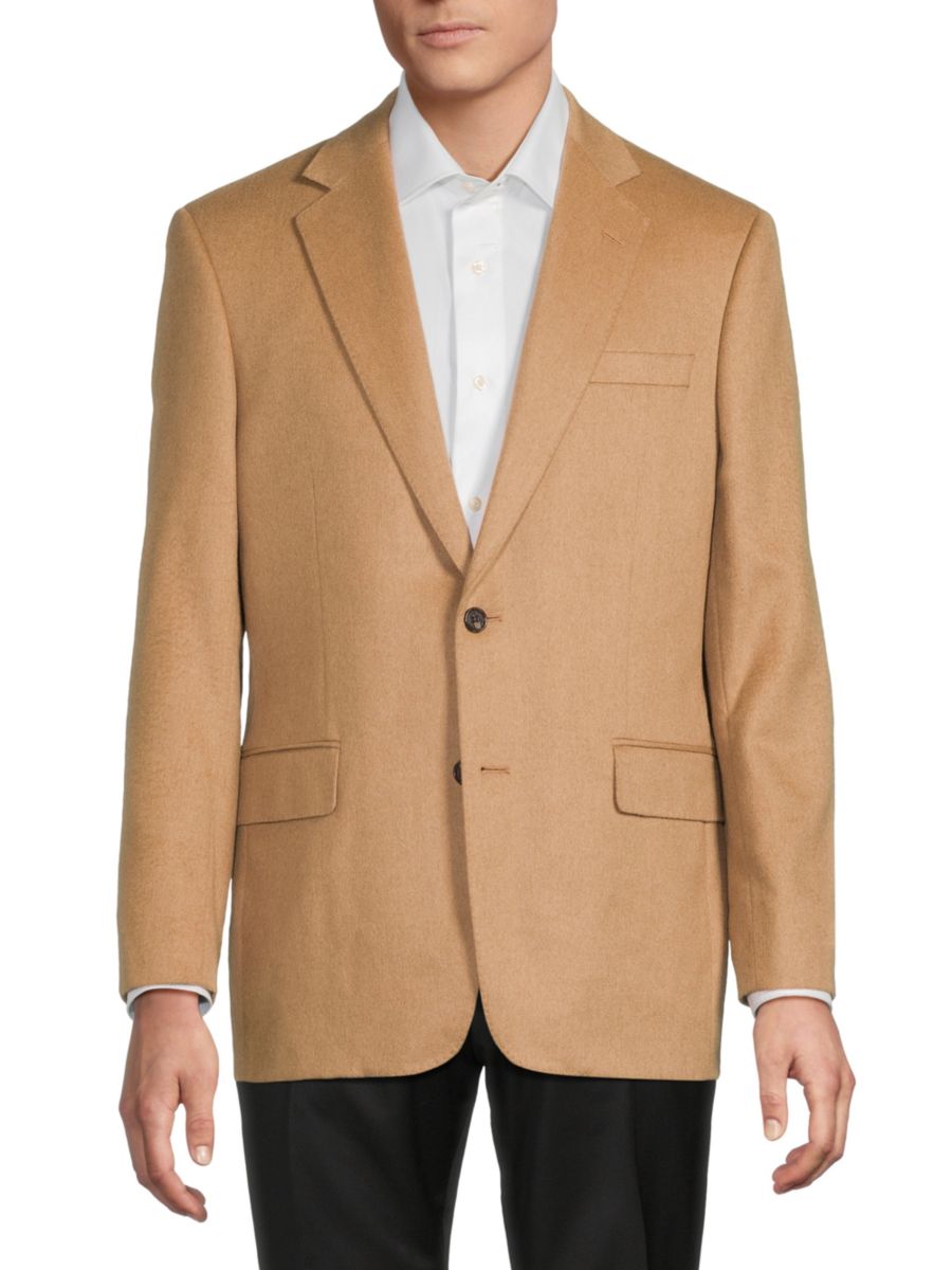 Классический крой блейзера из верблюжьей шерсти Saks Fifth Avenue, кэмел
Классический крой блейзера из верблюжьей шерсти Saks Fifth Avenue, кэмел