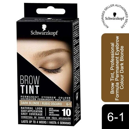 Перманентная краска для бровей Schwarzkopf 6-1 Темно-русый 10 мл, Brow Tint
Перманентная краска для бровей Schwarzkopf 6-1 Темно-русый 10 мл, Brow Tint