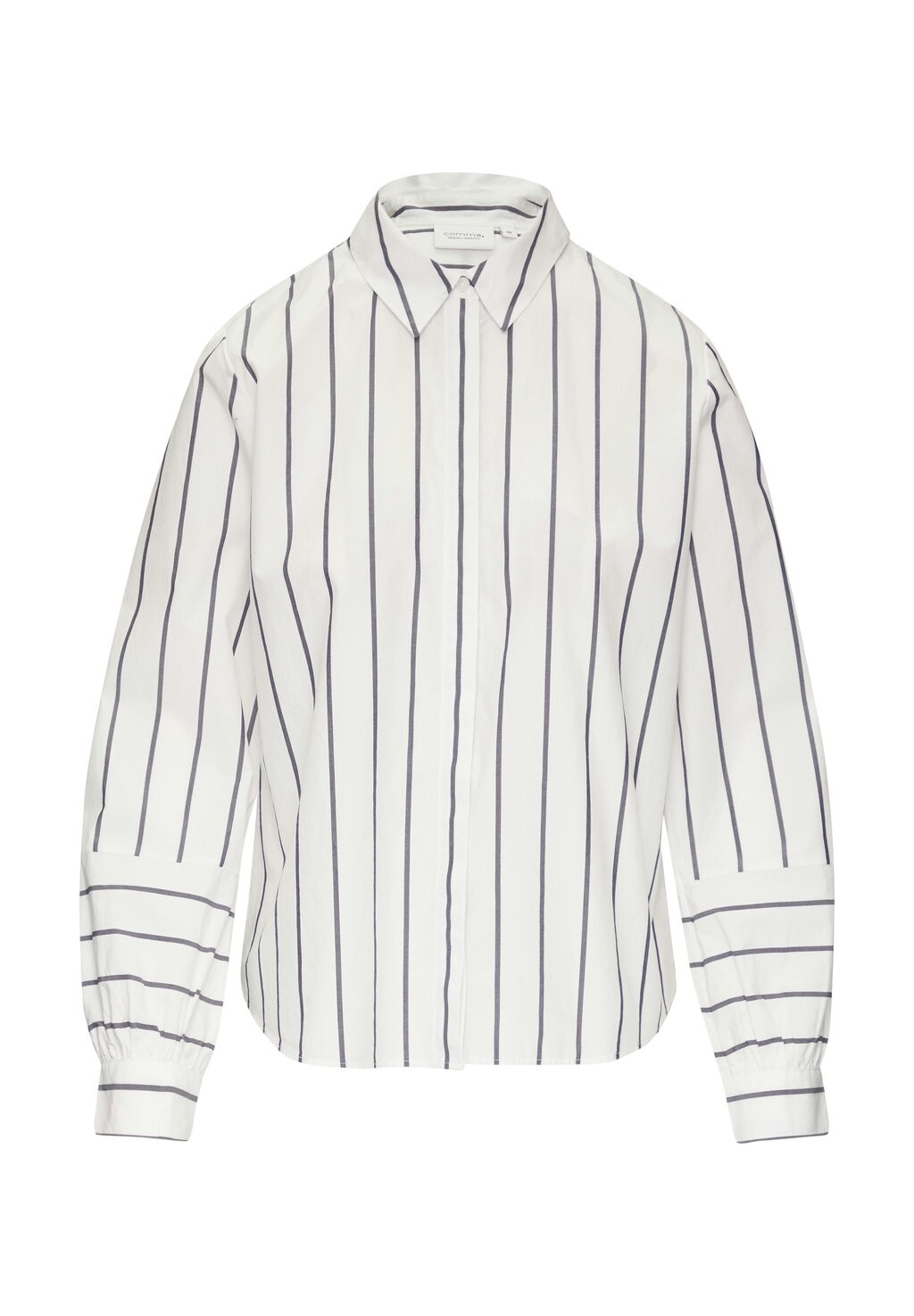 Блузка на пуговицах MIT NAHTDETAIL AM ÄRMEL comma casual identity, темно-синий
Блузка на пуговицах MIT NAHTDETAIL AM ÄRMEL comma casual identity, темно-синий