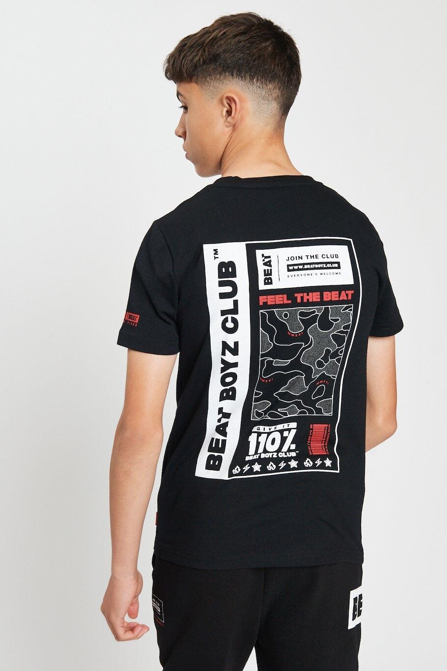 Футболка с принтом на спине 'Flyer' Beat Boyz Club, черный
Футболка с принтом на спине 'Flyer' Beat Boyz Club, черный