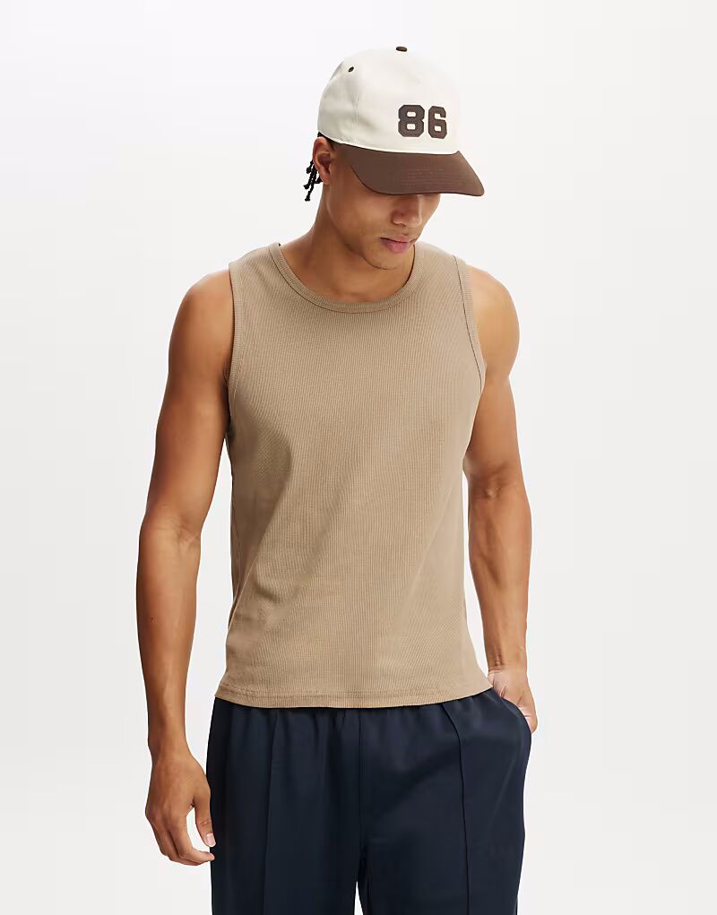 Cotton:On Майка On Rib бежевого цвета
Cotton:On Майка On Rib бежевого цвета