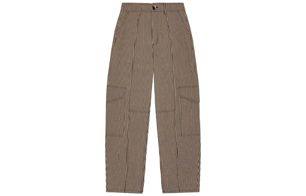 Женские карго-брюки Irish Cream GANNI
Женские карго-брюки Irish Cream GANNI