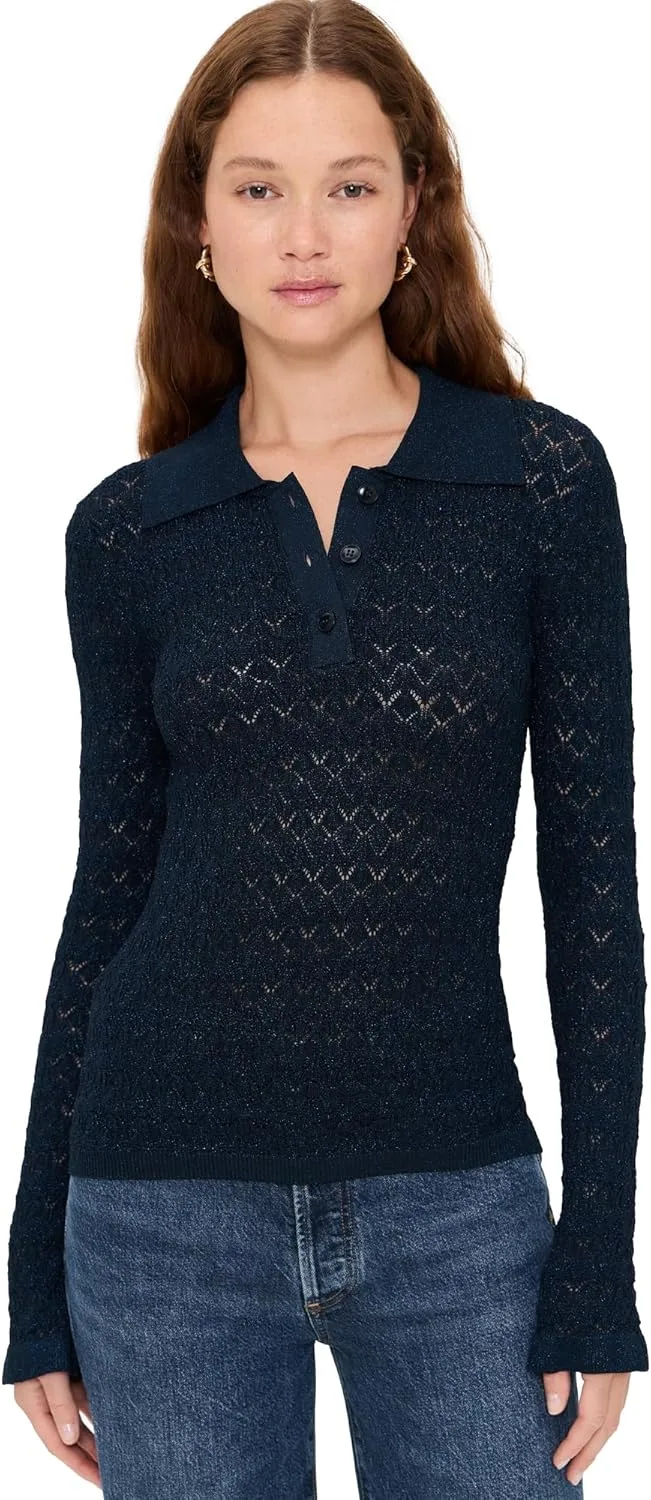 Женская поло с длинным рукавом Ruby Knit Sea
Женская поло с длинным рукавом Ruby Knit Sea