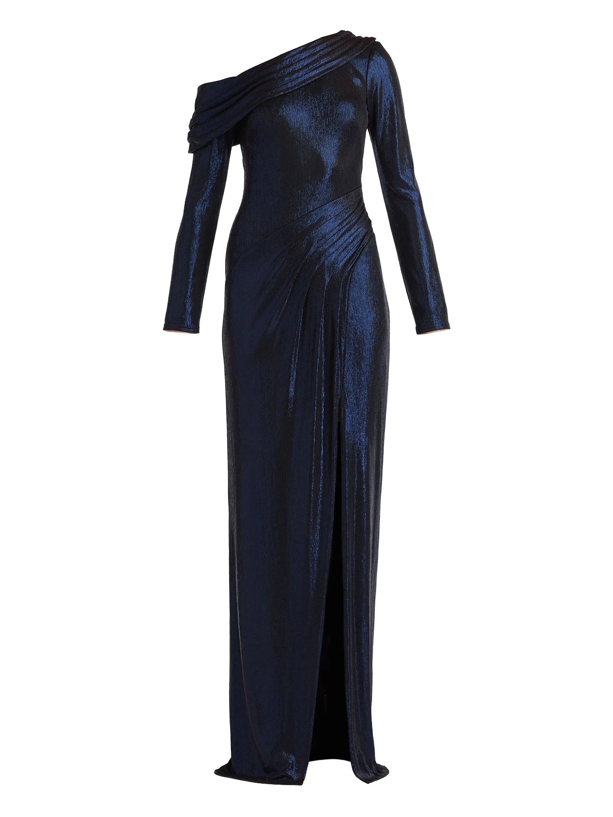 Платье макси с разрезом Tadashi Shoji, синий
Платье макси с разрезом Tadashi Shoji, синий