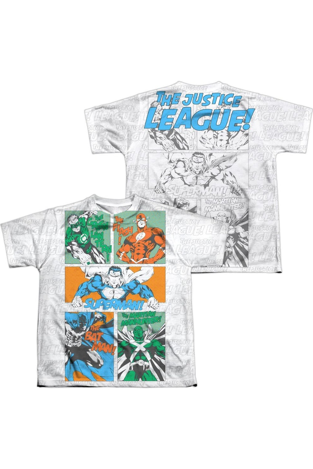 Футболка с коротким рукавом для подростков с принтом "Лига справедливости Америки" (печать спереди и сзади) Gildan, белый
Футболка с коротким рукавом для подростков с принтом "Лига справедливости Америки" (печать спереди и сзади) Gildan, белый