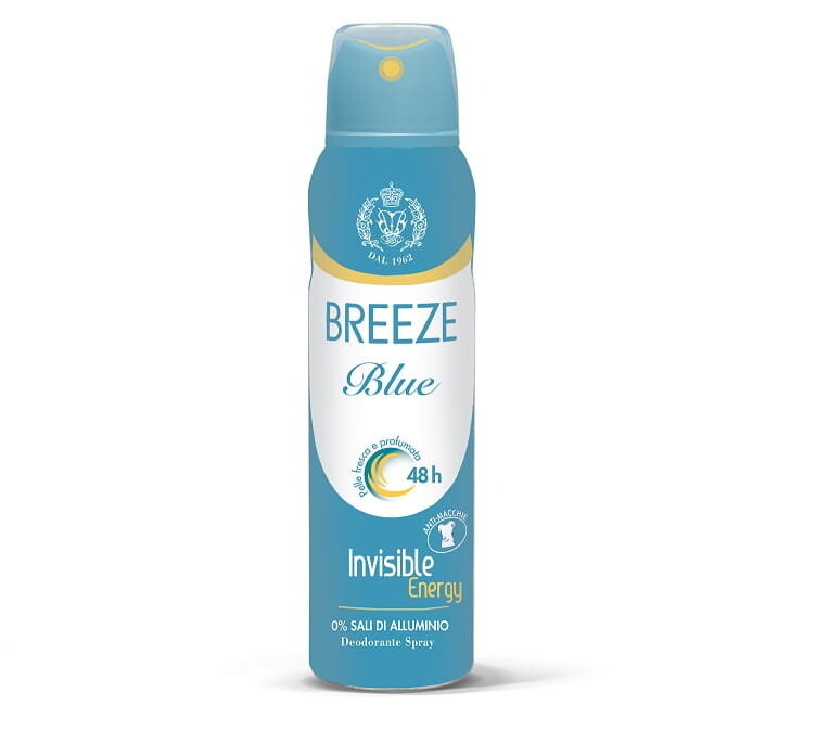 Breeze, Blue Invisible Energy, Дезодорант, 150 мл
Breeze, Blue Invisible Energy, Дезодорант, 150 мл