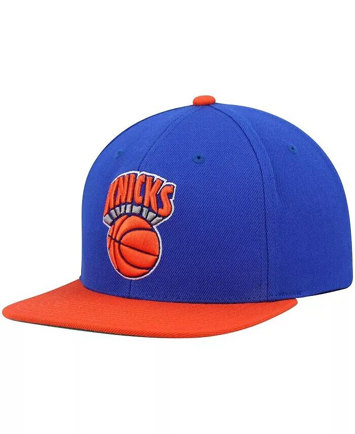 Мужская сине-оранжевая двухцветная бейсболка Snapback New York Knicks Hardwood Classics Team 2.0 Mitchell & Ness
Мужская сине-оранжевая двухцветная бейсболка Snapback New York Knicks Hardwood Classics Team 2.0 Mitchell & Ness