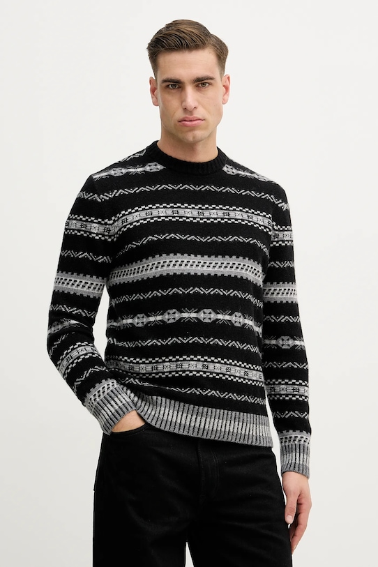 Свитер из шерстяной смеси United Colors of Benetton, черный
Свитер из шерстяной смеси United Colors of Benetton, черный