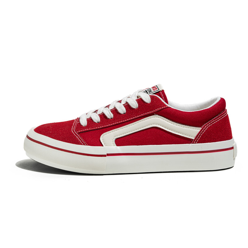 NANJIREN Кроссовки для скейтбординга мужские с низким верхом красные, цвет Red
NANJIREN Кроссовки для скейтбординга мужские с низким верхом красные, цвет Red