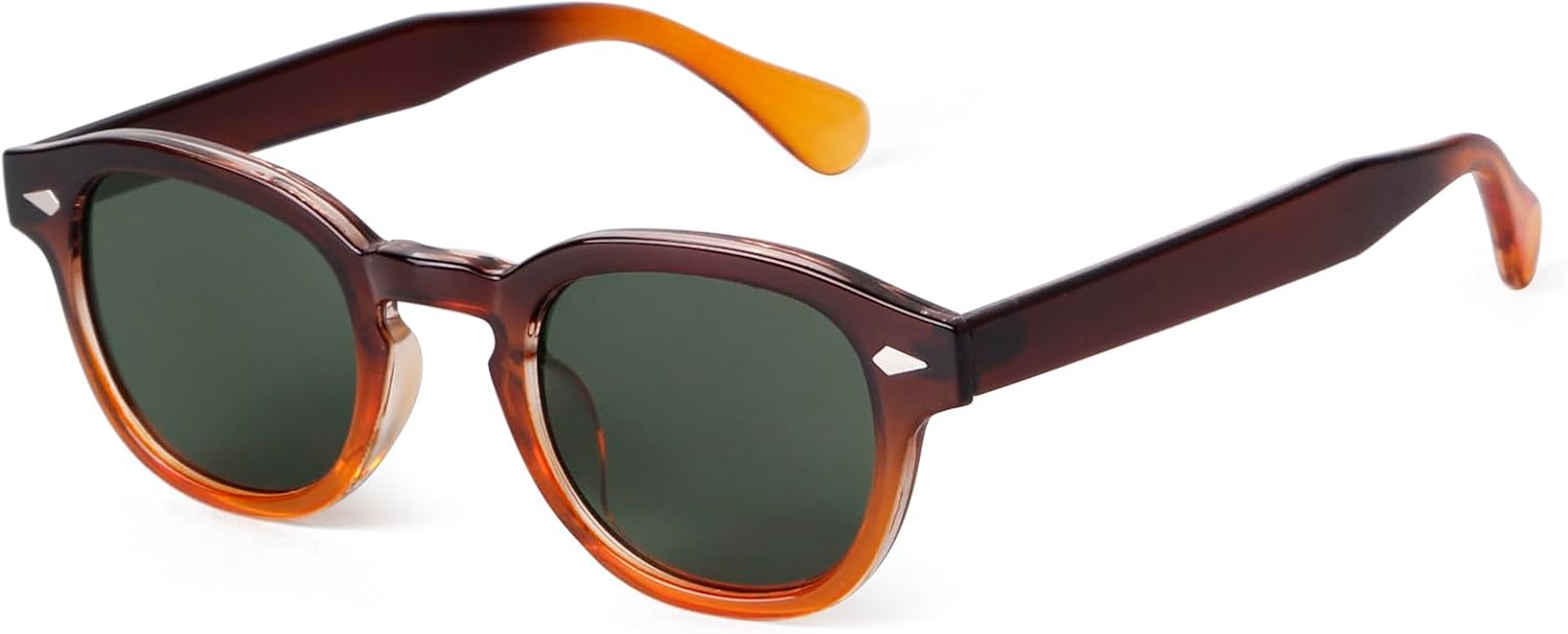 Солнцезащитные очки ADE WU в стиле ретро, круглые, для женщин и мужчин, винтажные, в маленькой круглой оправе, тонированные, унисекс, стильные, 46 мм, Brown Gradient/Green
Солнцезащитные очки ADE WU в стиле ретро, круглые, для женщин и мужчин, винтажные, в маленькой круглой оправе, тонированные, унисекс, стильные, 46 мм, Brown Gradient/Green
