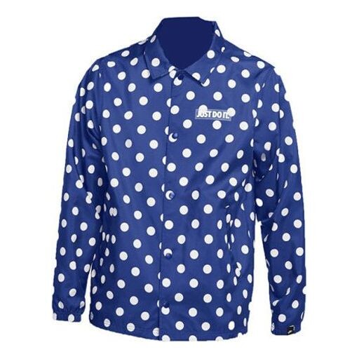 Куртка windproof breathable polka dots printing long sleeves jacket blue Nike, синий
Куртка windproof breathable polka dots printing long sleeves jacket blue Nike, синий