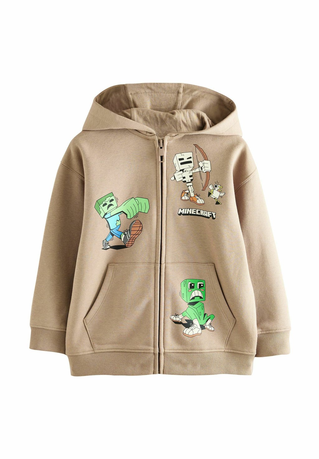 Толстовка на молнии REGULAR FIT MINECRAFT STONE Next, коричневый
Толстовка на молнии REGULAR FIT MINECRAFT STONE Next, коричневый