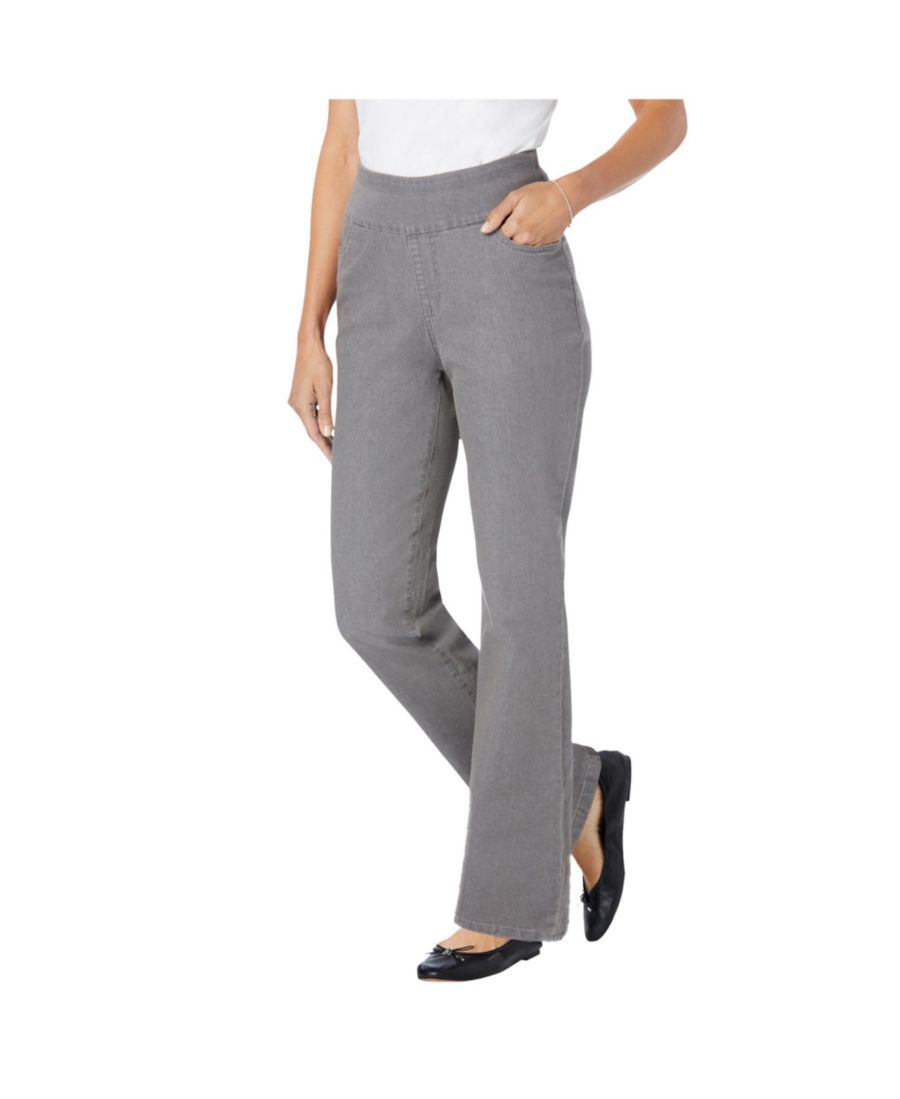 Женские джинсы Within Tall Flex-Fit Pull-On Bootcut Gap-Free Stretch Denim Woman Within, Grey denim
Женские джинсы Within Tall Flex-Fit Pull-On Bootcut Gap-Free Stretch Denim Woman Within, Grey denim