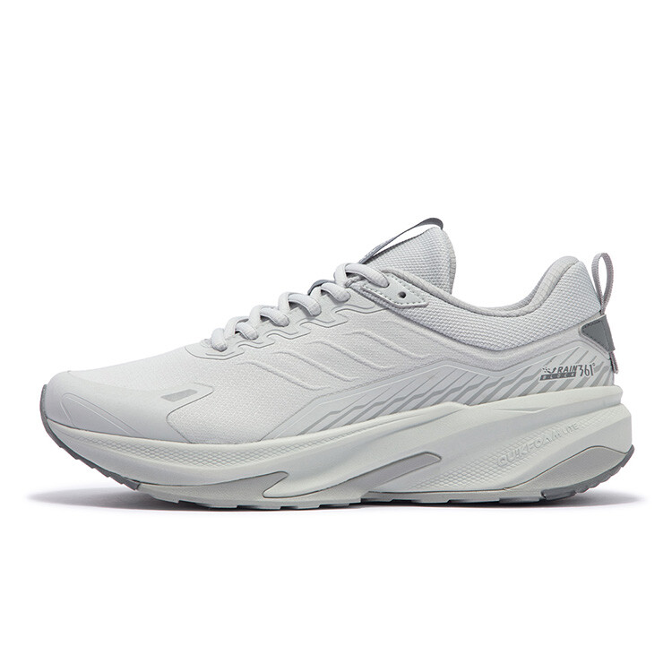 Кроссовки для бега Rain Screen для мужчин с низким верхом, фотонно-серый / переработанный серый 361° 
Кроссовки для бега Rain Screen для мужчин с низким верхом, фотонно-серый / переработанный серый 361°