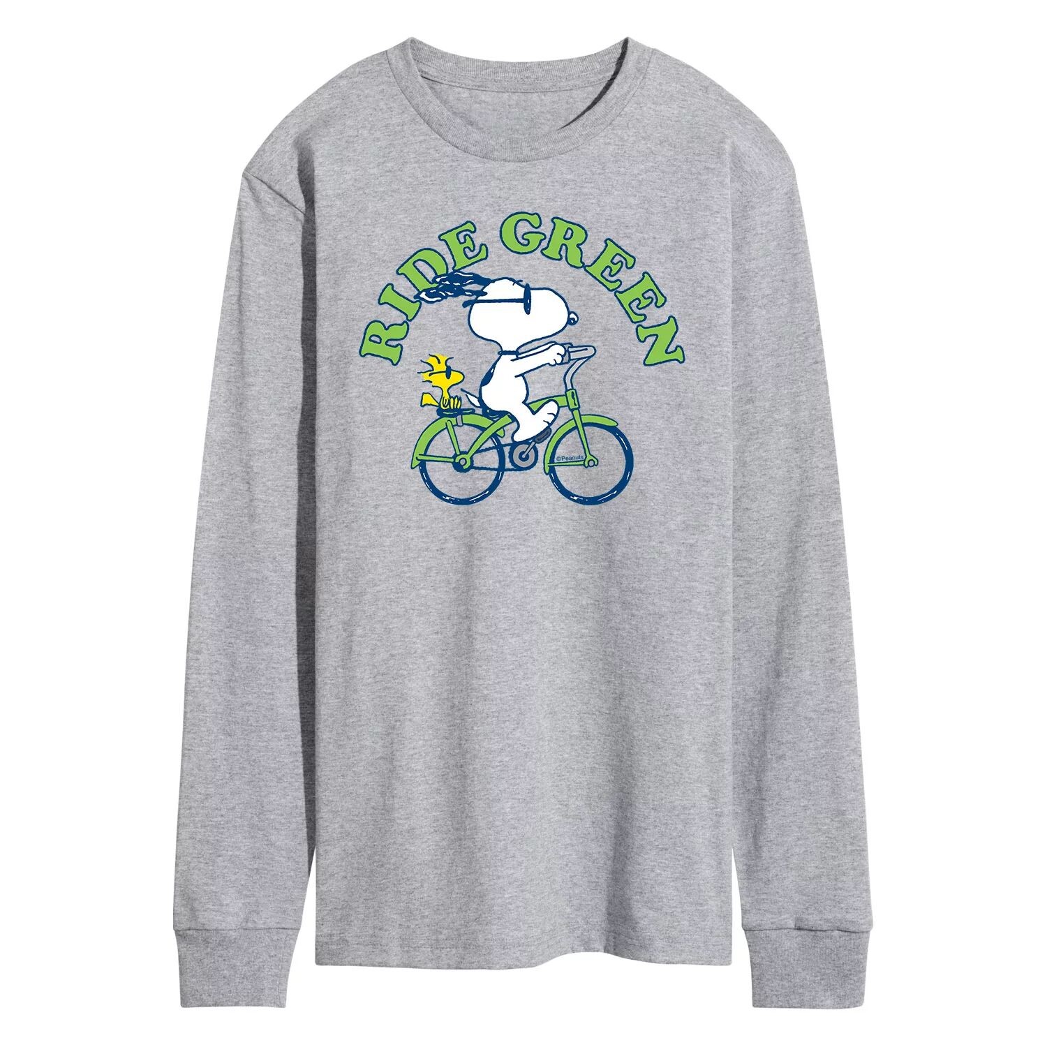Мужская зеленая футболка с длинным рукавом Peanuts Ride Licensed Character, Зеленый, Мужская зеленая футболка с длинным рукавом Peanuts Ride Licensed Character
Мужская зеленая футболка с длинным рукавом Peanuts Ride Licensed Character, Зеленый, Мужская зеленая футболка с длинным рукавом Peanuts Ride Licensed Character
