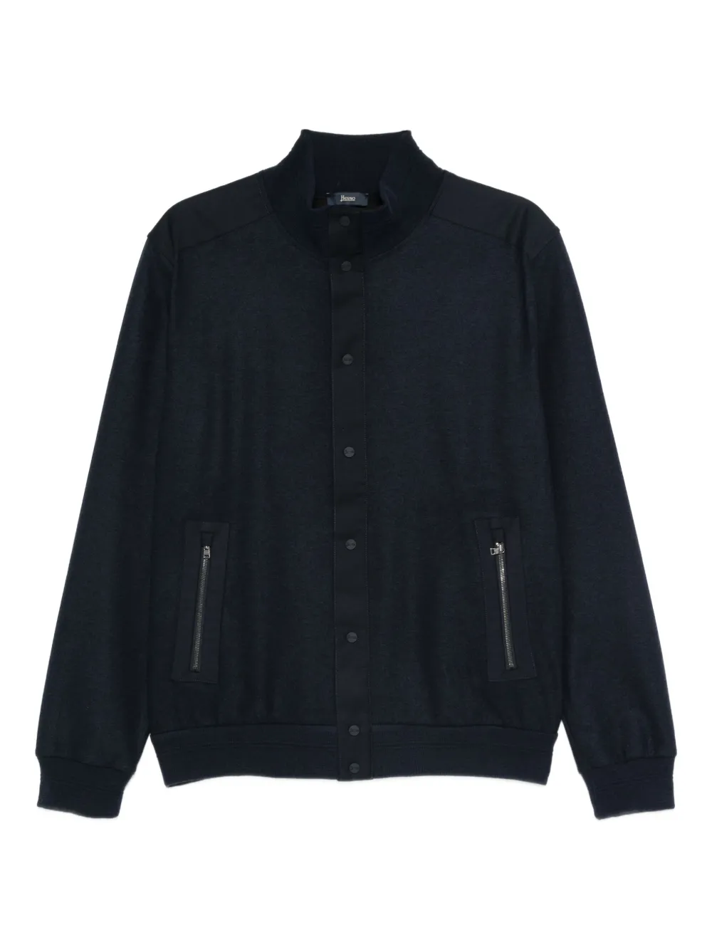 Бомбер на кнопках Herno, синий
Бомбер на кнопках Herno, синий