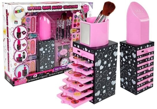 Косметический набор, макияж, блеск для губ, тени для век для девочек Lean Toys
Косметический набор, макияж, блеск для губ, тени для век для девочек Lean Toys