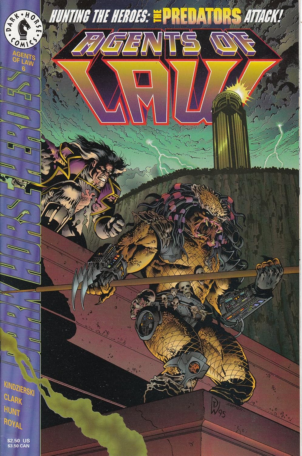 "The Predators Attack!" (Agents of Law, Issue #6) (Dark Horse Comics)
"The Predators Attack!" (Agents of Law, Issue #6) (Dark Horse Comics)