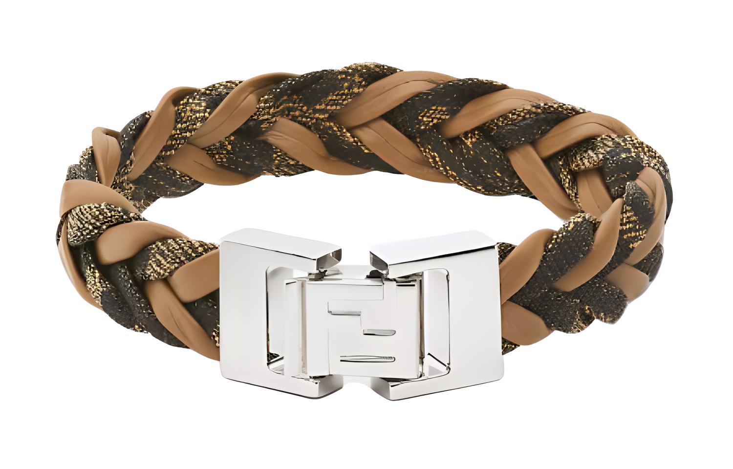 Fendi Латунные браслеты мужские коричневый
Fendi Латунные браслеты мужские коричневый