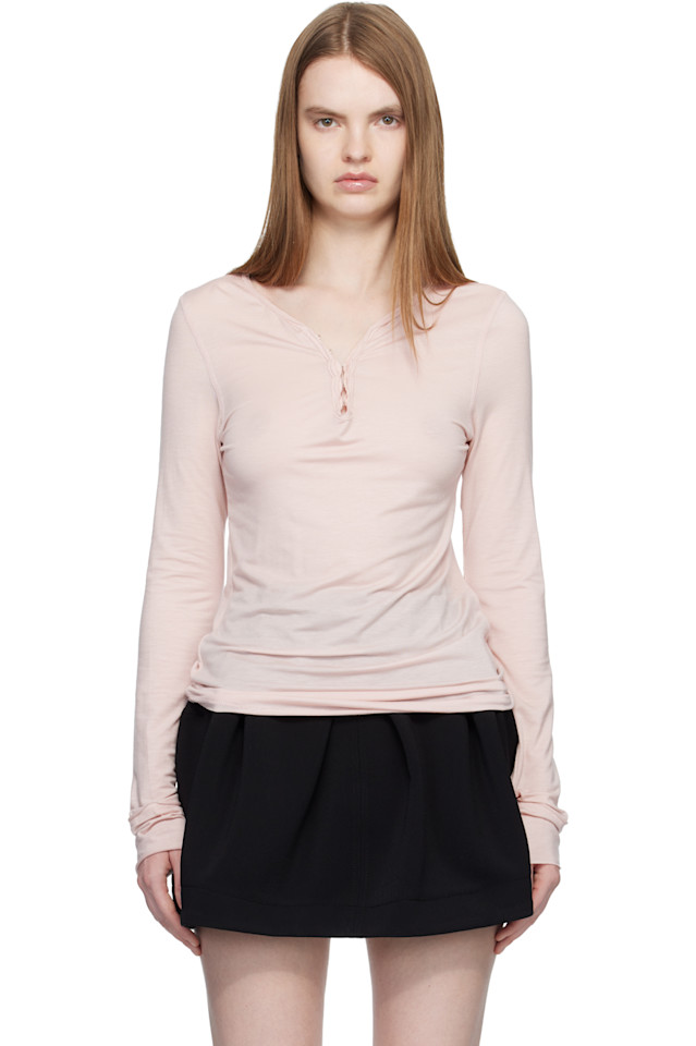 Рубашка-Поло с длинным рукавом и крючком Open Yy, розовый
Рубашка-Поло с длинным рукавом и крючком Open Yy, розовый