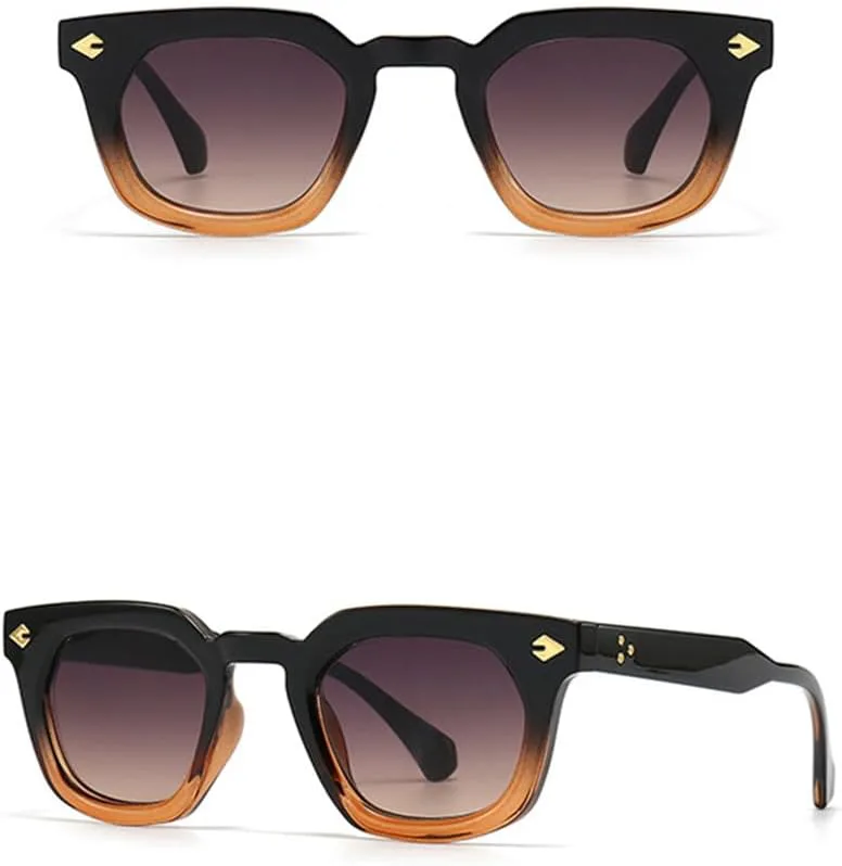 Солнцезащитные очки UV400 с заклепками и плавным переходом цвета, подходят для женщин и мужчин, для бега и занятий спортом на открытом воздухе UYPTK, Black Grey Tea
Солнцезащитные очки UV400 с заклепками и плавным переходом цвета, подходят для женщин и мужчин, для бега и занятий спортом на открытом воздухе UYPTK, Black Grey Tea