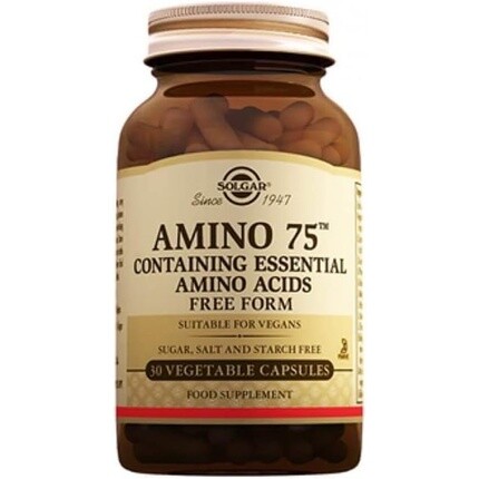 Solgar Amino 75 30 растительных капсул Lr Wonder Company
Solgar Amino 75 30 растительных капсул Lr Wonder Company